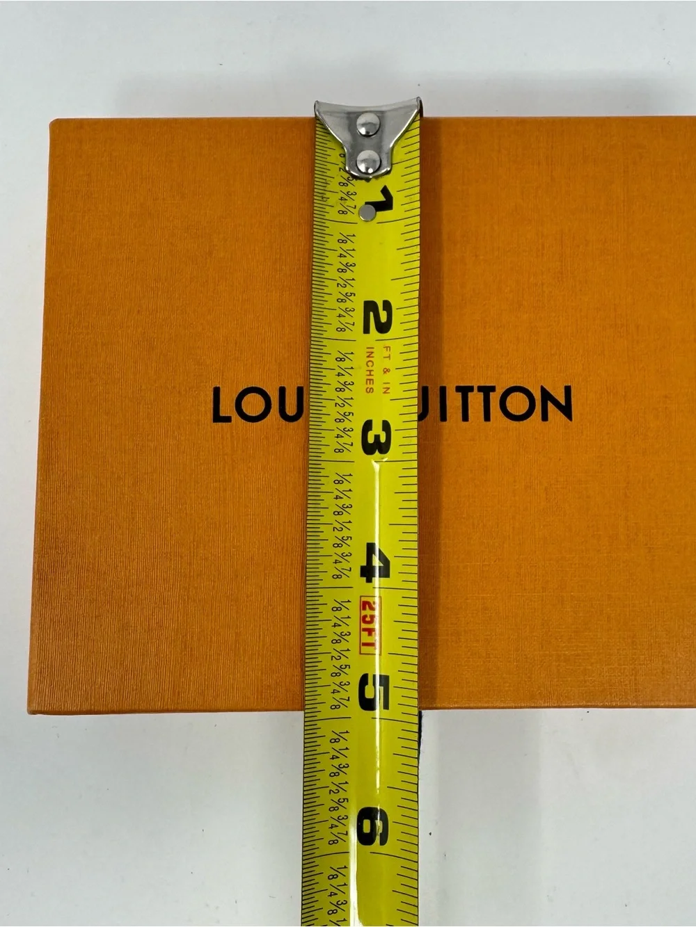 Louis Vuitton orange drawer-style gift or accessory box - Picture 9 of 9